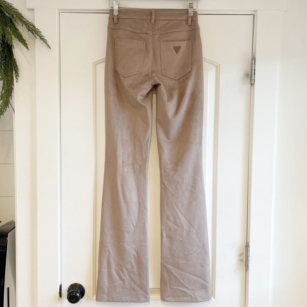 Guess Faux Suede Bootcut Pant - 26 - Picture 5 of 8